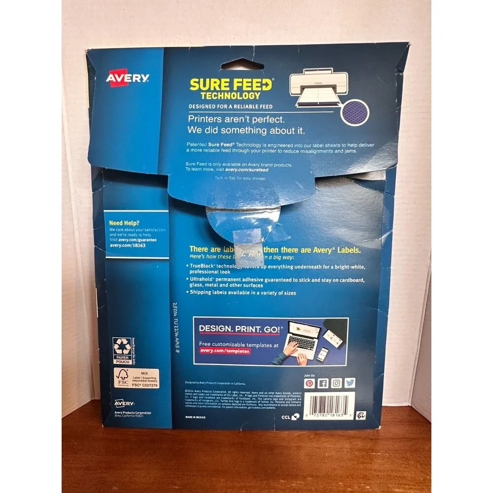 Avery Shipping Labels White Paper 2